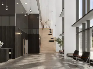 Fleksible kontorløsninger fra 760 til 4.250 m² i lyse rammer
