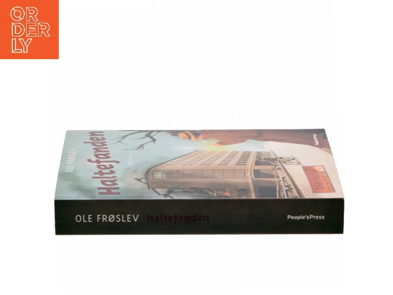 Billede 2 - Haltefanden : politiroman af Ole Frøslev (Bog)