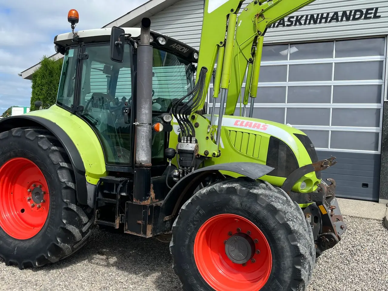 Billede 14 - CLAAS Arion 630 CIS Med frontlæsser og frontlift