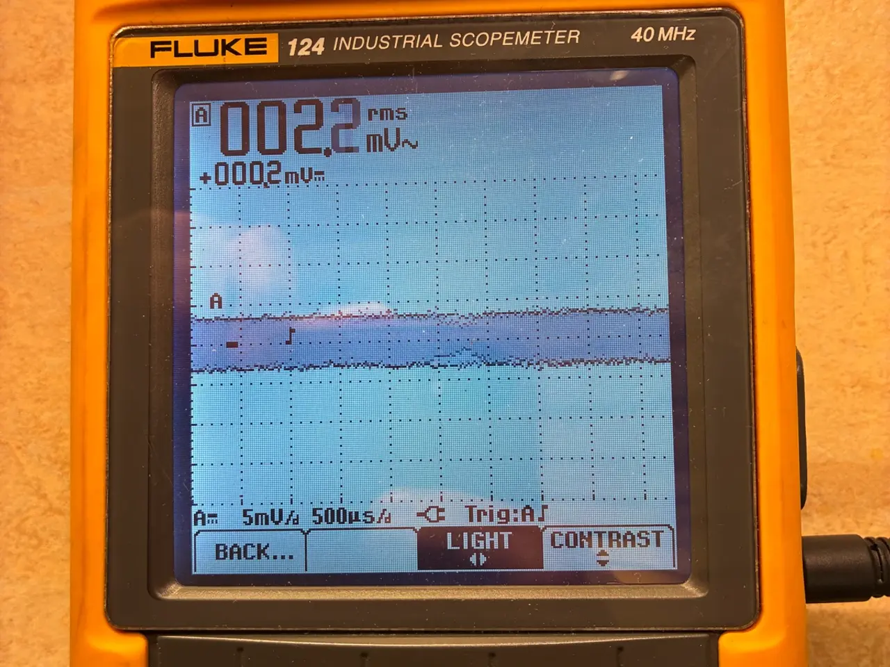 Billede 2 - Fluke 124 40MHz med tang-amperemeter