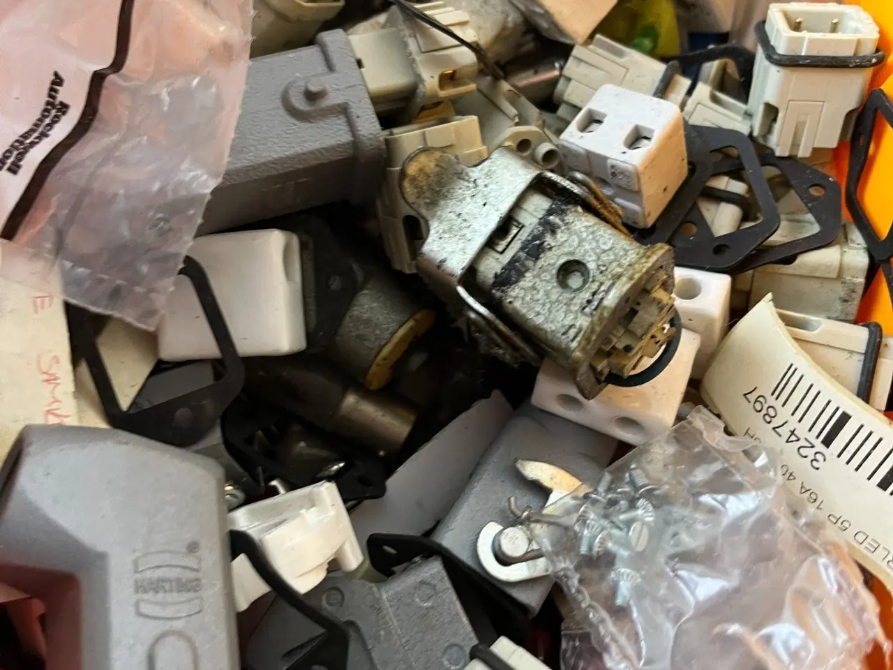 Billede 9 - Harting Heavy Duty Connectors blandet parti Plugs