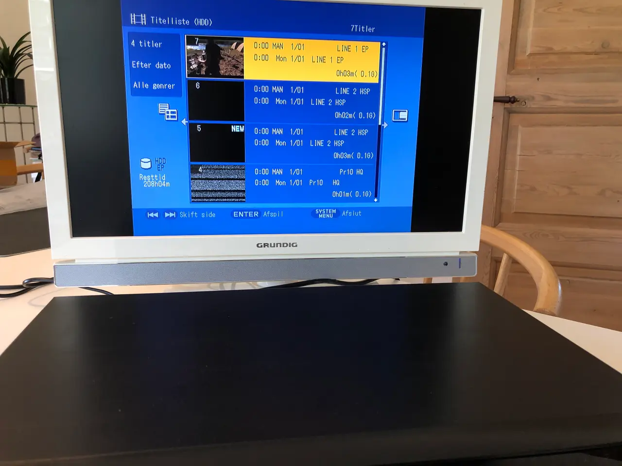 Billede 9 - Sony DVD afspiller med Harddisk optager