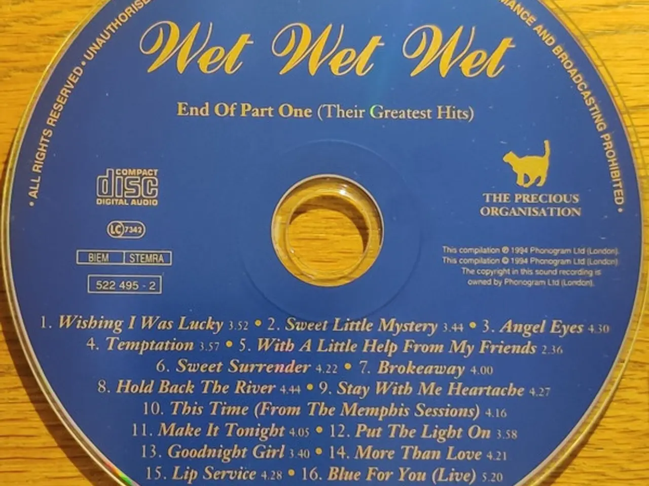 Billede 3 - Wet Wet Wet – End Of Part One (Their… – CD