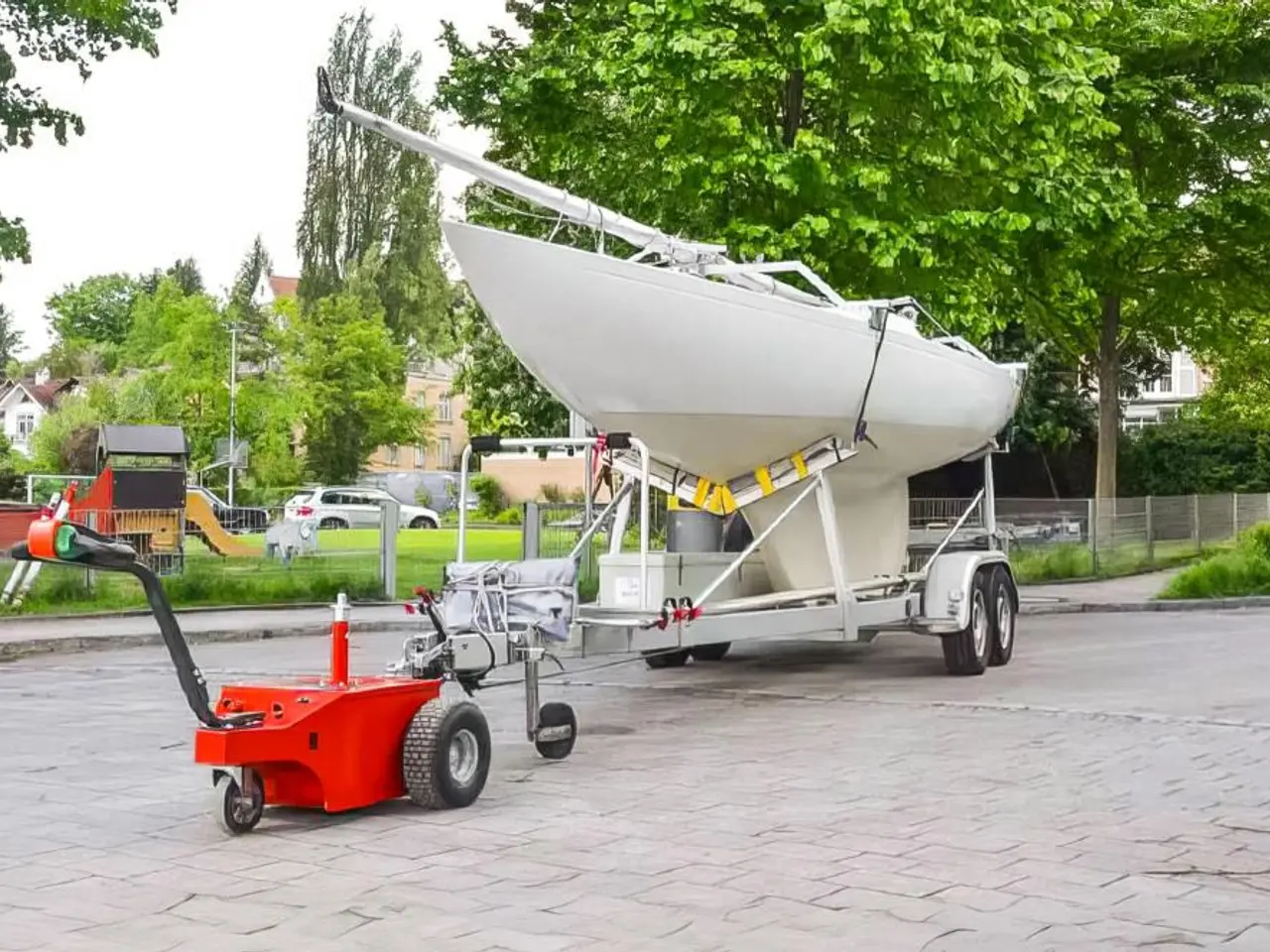 Billede 4 - Multi-Mover XL50 elektrisk trailer-trækker – 5000 kg trækkraft