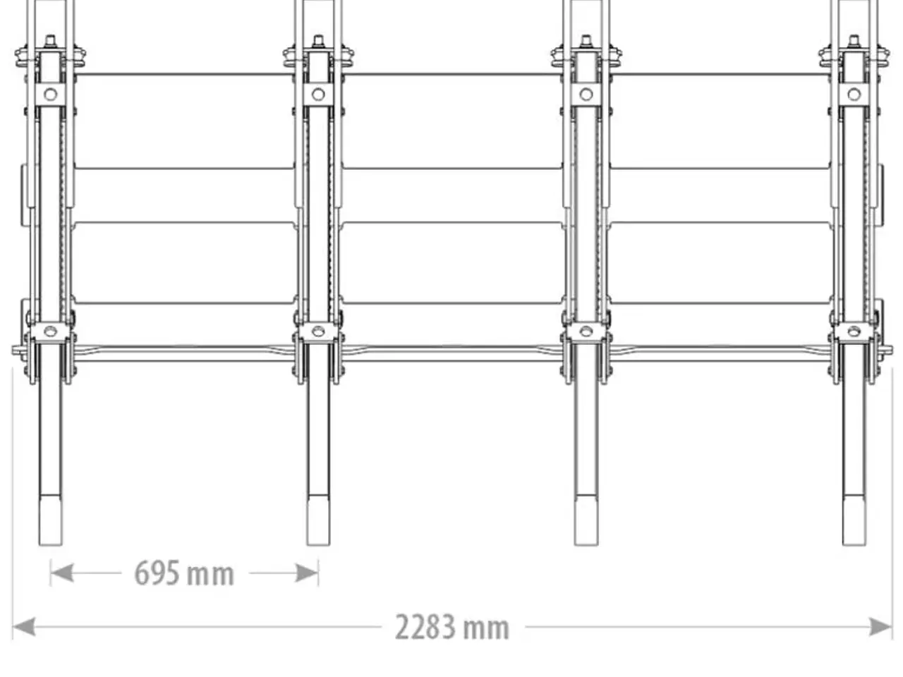 Billede 1 - FK Machinery SkovRive URFBP 225 Cm