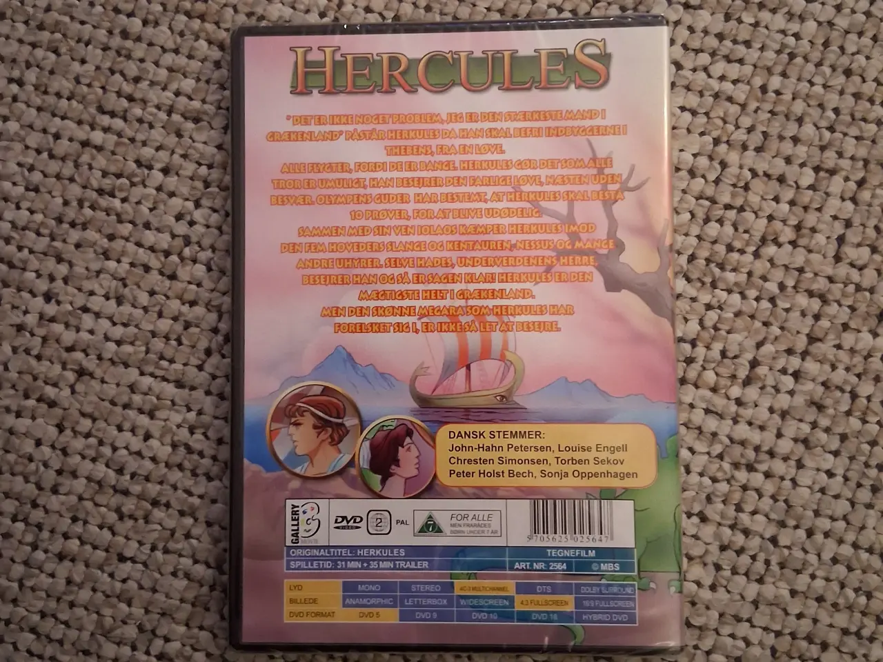 Billede 2 - Hercules i uåbnet Folie 