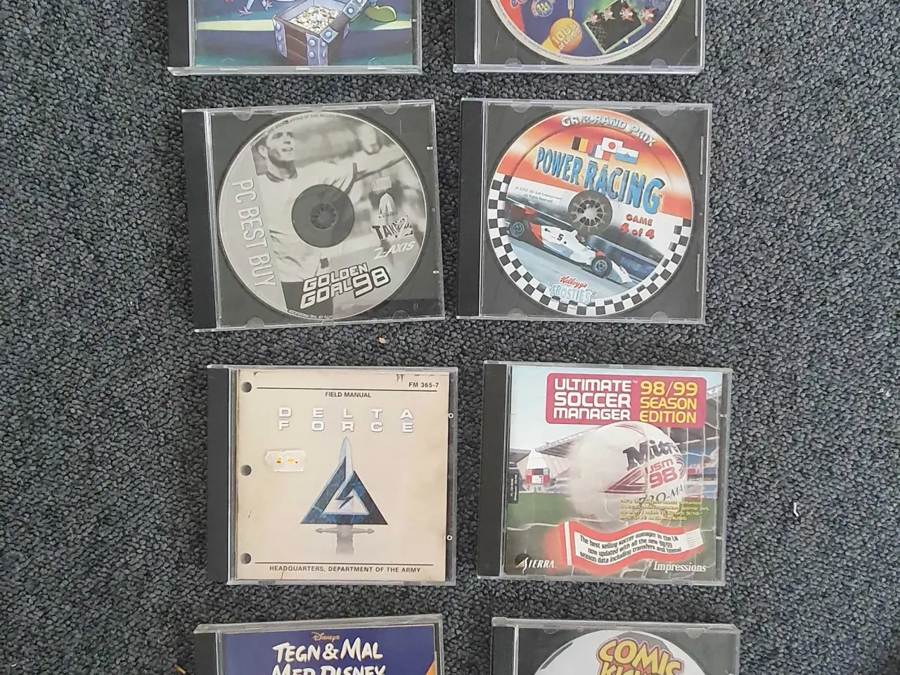 Billede 3 - Retro vintage Ældre pc spil, 9 stk 360kr