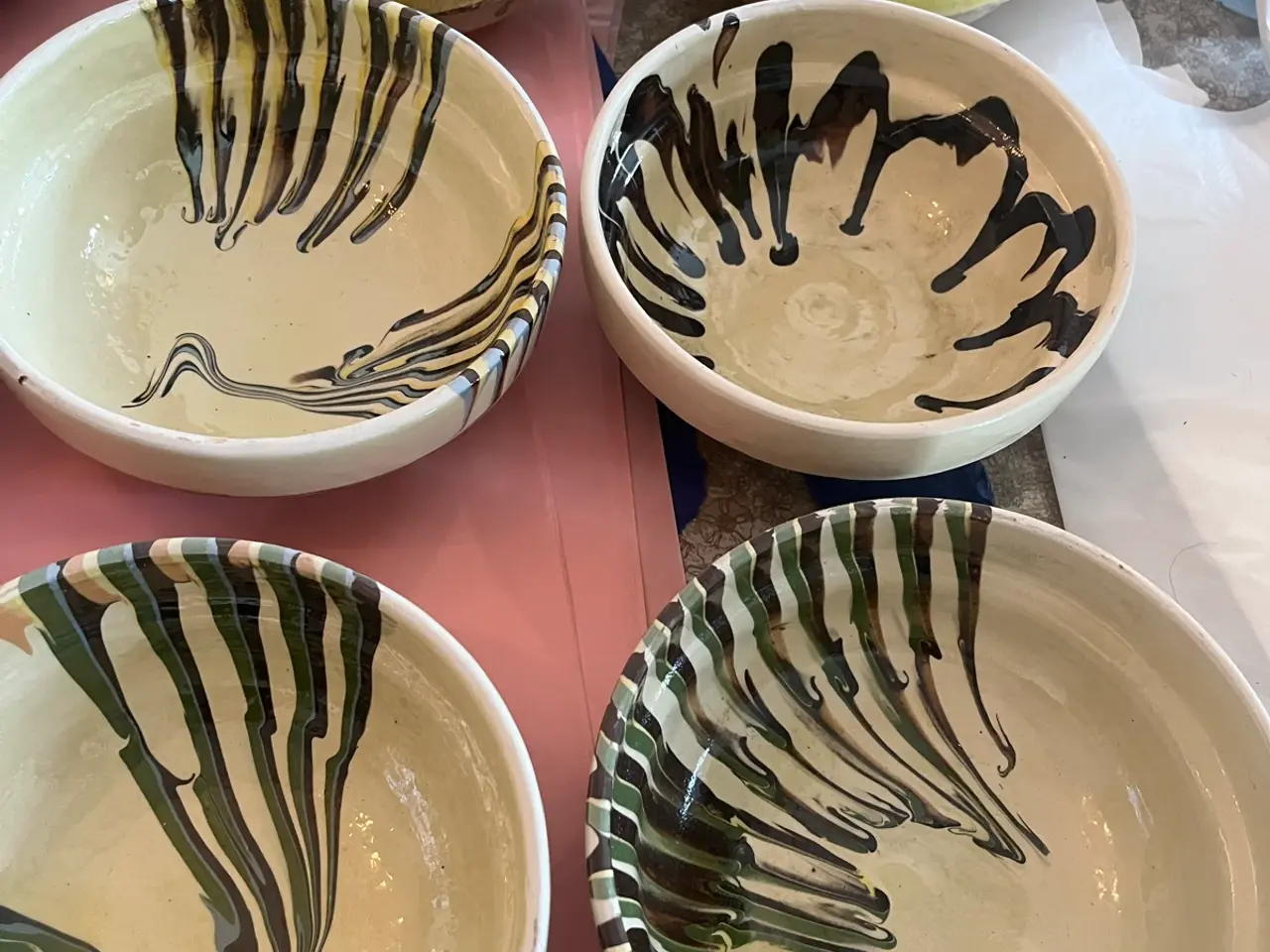 Billede 2 - Yoghurt skåle i mange farver