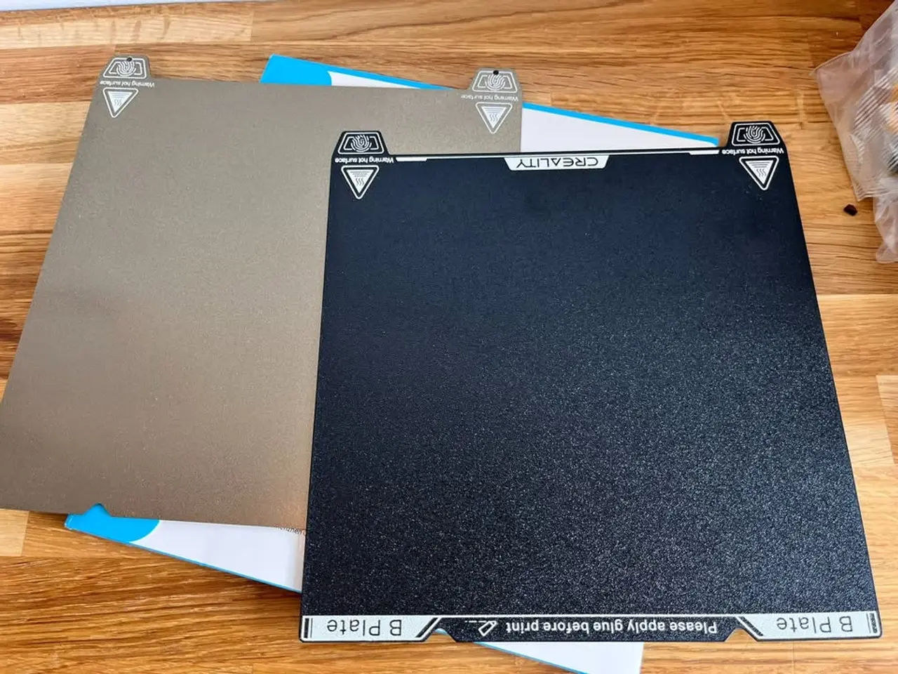 Billede 1 - Creality buildplates til K1 / K1C, 2 stk, ubrugte