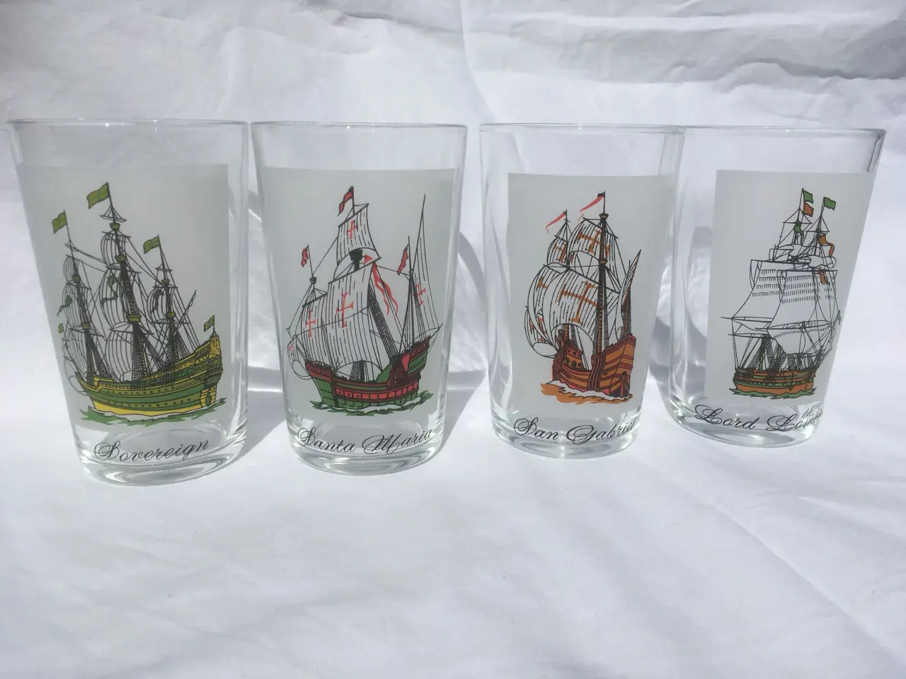 Billede 1 - Retro drikkeglas