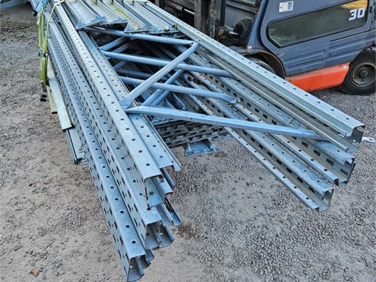 Billede 1 - ABC PR5-4500 - Galvaniserede pallereoler / Galvanized pallet racks