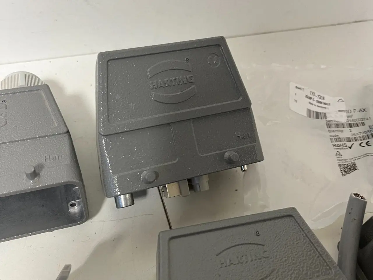 Billede 7 - Harting Han Heavy Duty stik parti Enclosures kabel