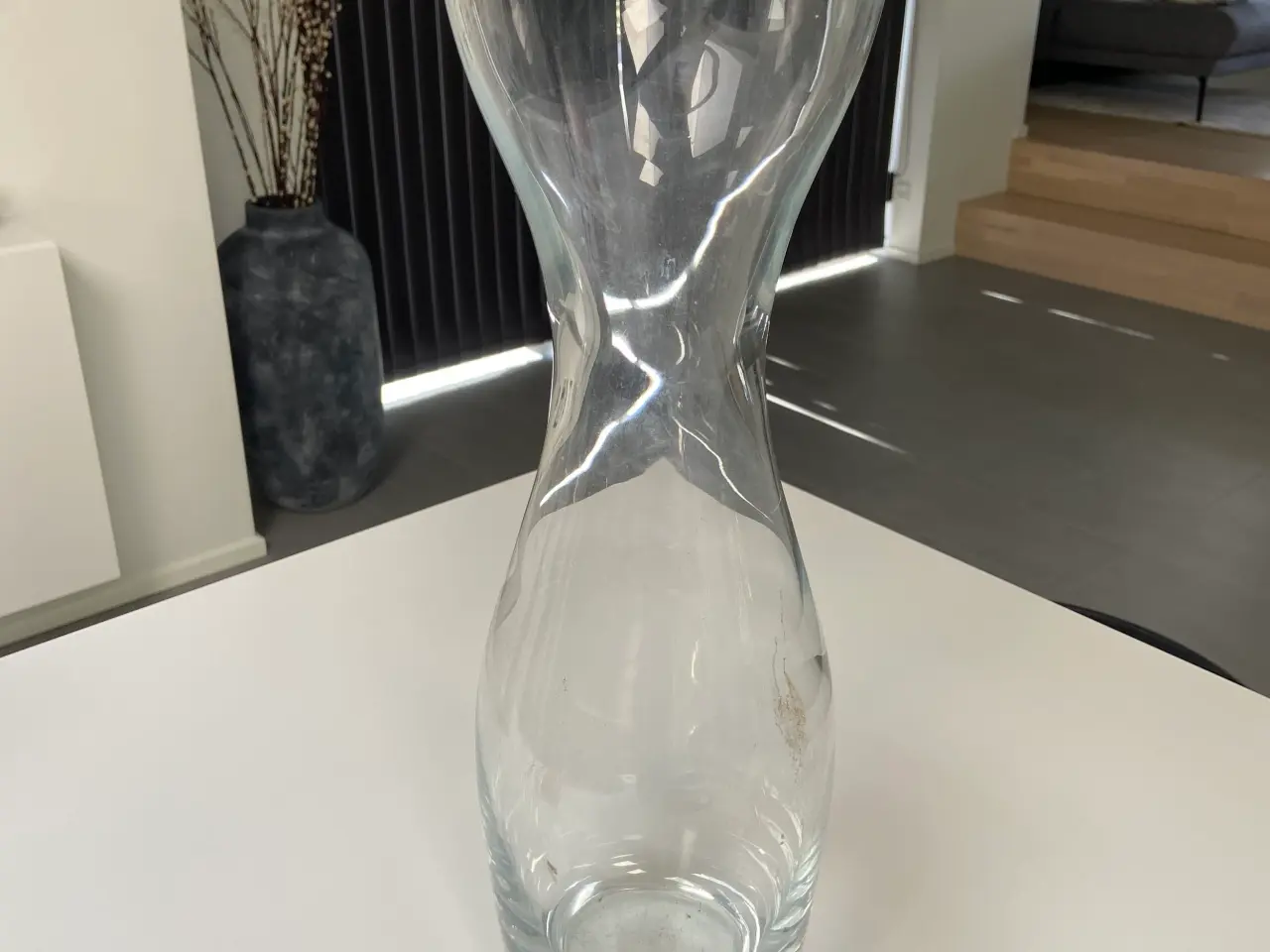 Billede 1 - Glasvase fra Henriques’s ca 55 cm høj