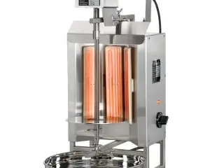 Kebab & Shawarma grill til el – 7 kg kød