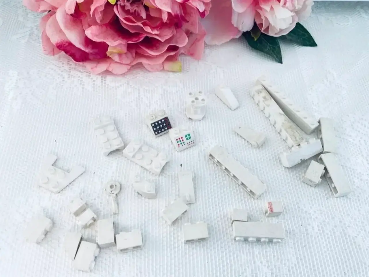 Billede 1 - Lego, hvid, blandet