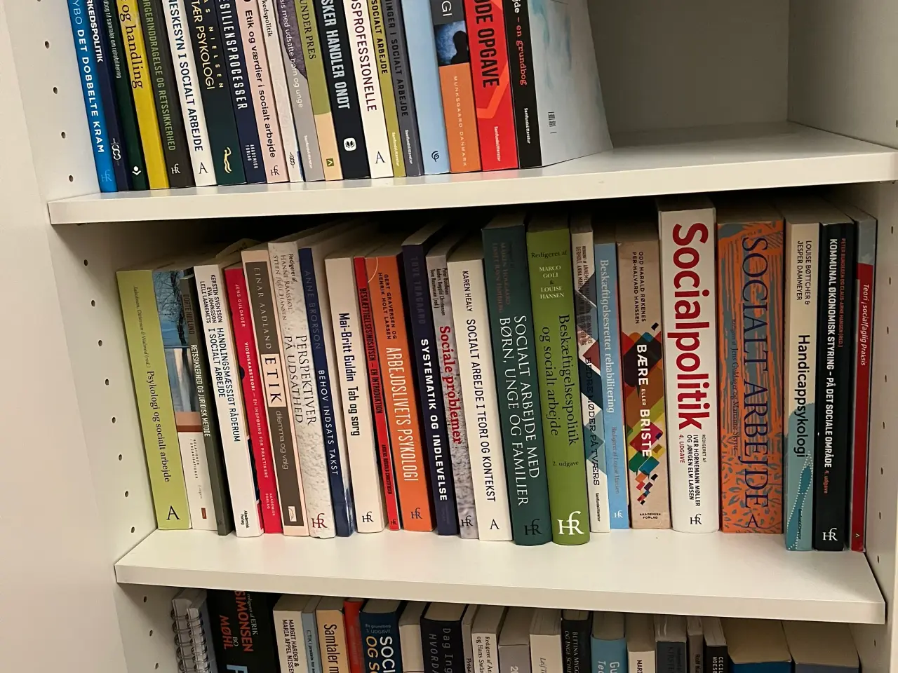 Billede 1 - Studiebøger til socialrådgiveruddannelsen