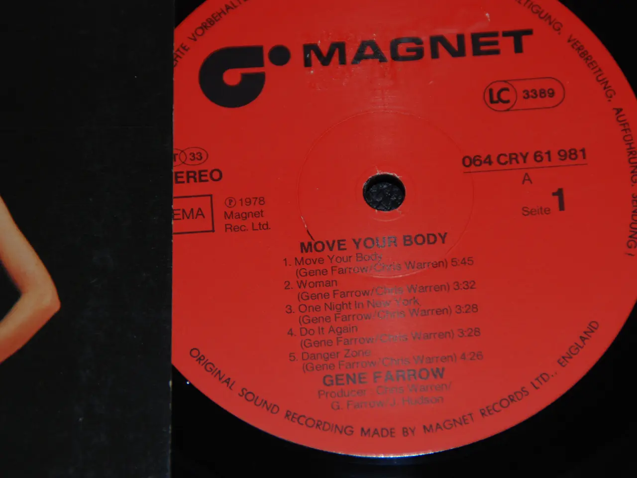 Billede 4 - Lp - Gene Farrow
