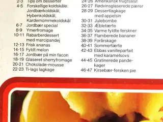 KOGEBOG - Bogen om desserter af Lotte Haveman