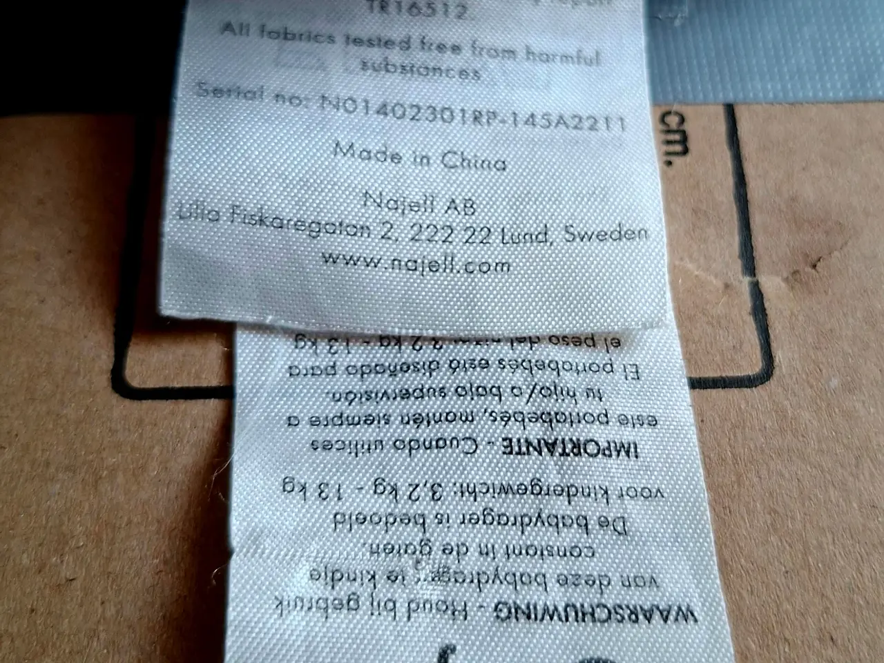 Billede 4 - Najell Easy bæresele 