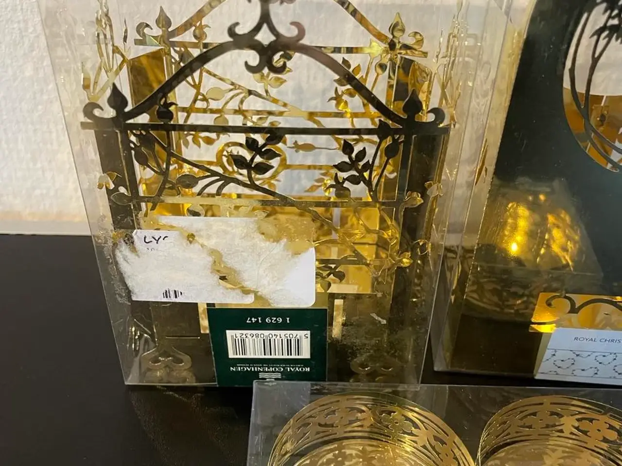 Billede 3 - Tre store Royal Copenhagen fyrfadsstager