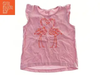 Børne T-shirt med flamingomotiv fra VRS (str. 98)