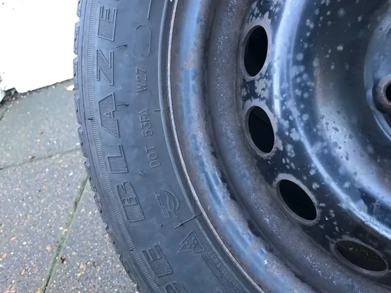 Billede 4 - Vinterdæk passer til FIAT 500