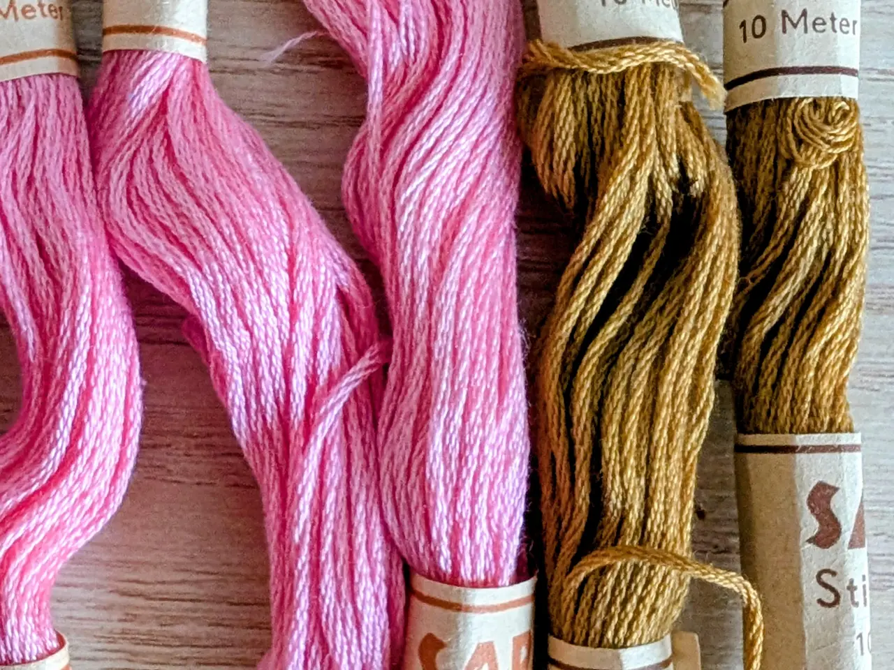 Billede 2 - Sari sticktwist broderigarn - Pose 12