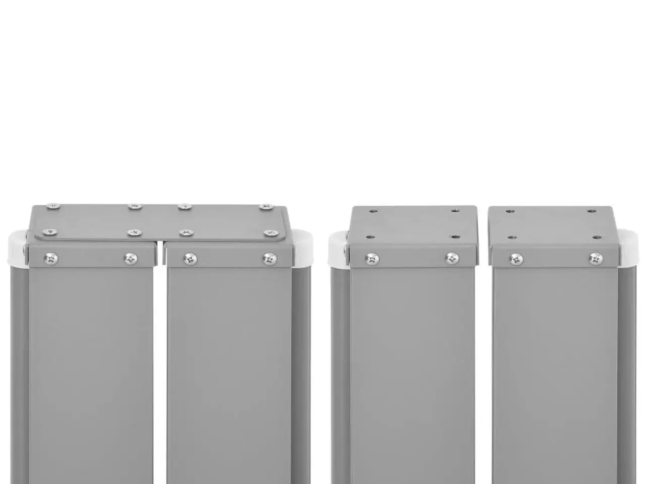 Billede 8 - Sammenrullelig sidemarkise 140 × 600 cm - sort