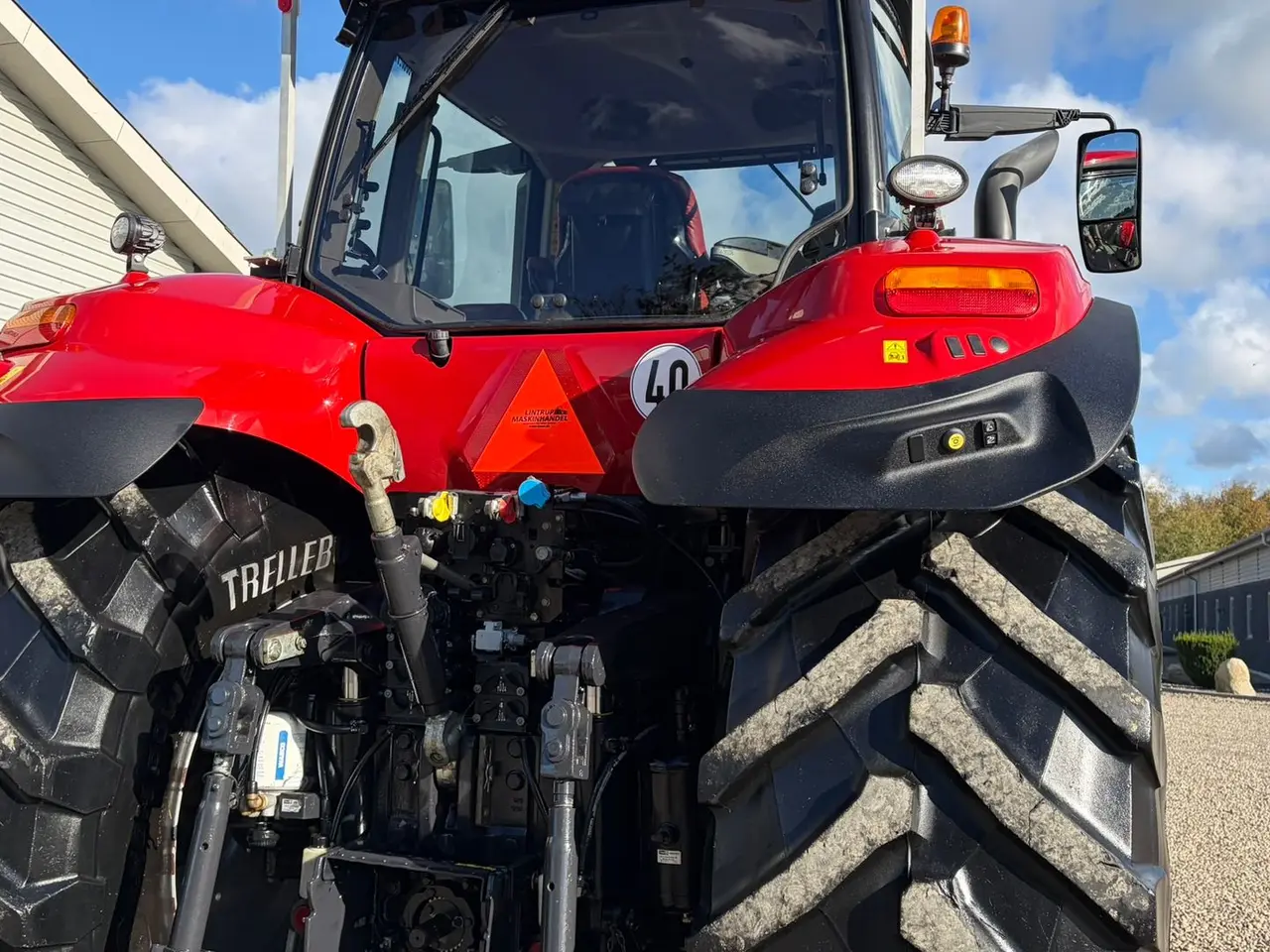 Billede 17 - Case IH MAGNUM 340 CVX med frontlift. Meget velholdt gård traktor