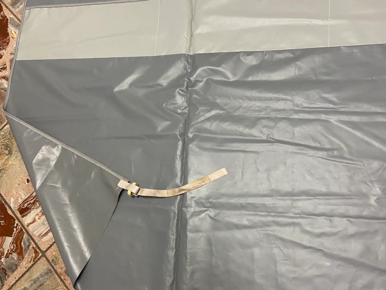Billede 3 - Isabella organiser med 5 lommer. Mål 101 x 245 cm