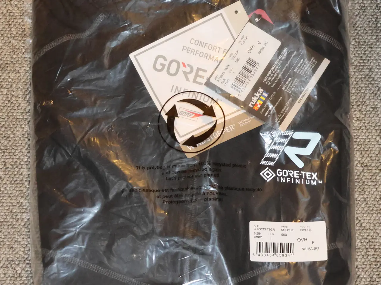 Billede 6 - Rukka Gore-Tex mellemlagsjakke, str. L, ny