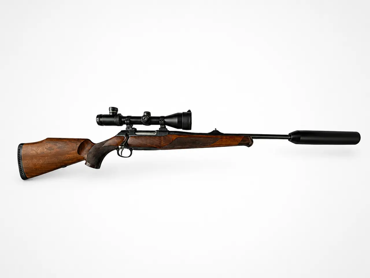 Billede 2 - Sauer 202 kal. 6,5x55  incl. Zeiss Varipoint V 2,5-10x50 mm T* Sauer Titanium  Pro lyddæmper
