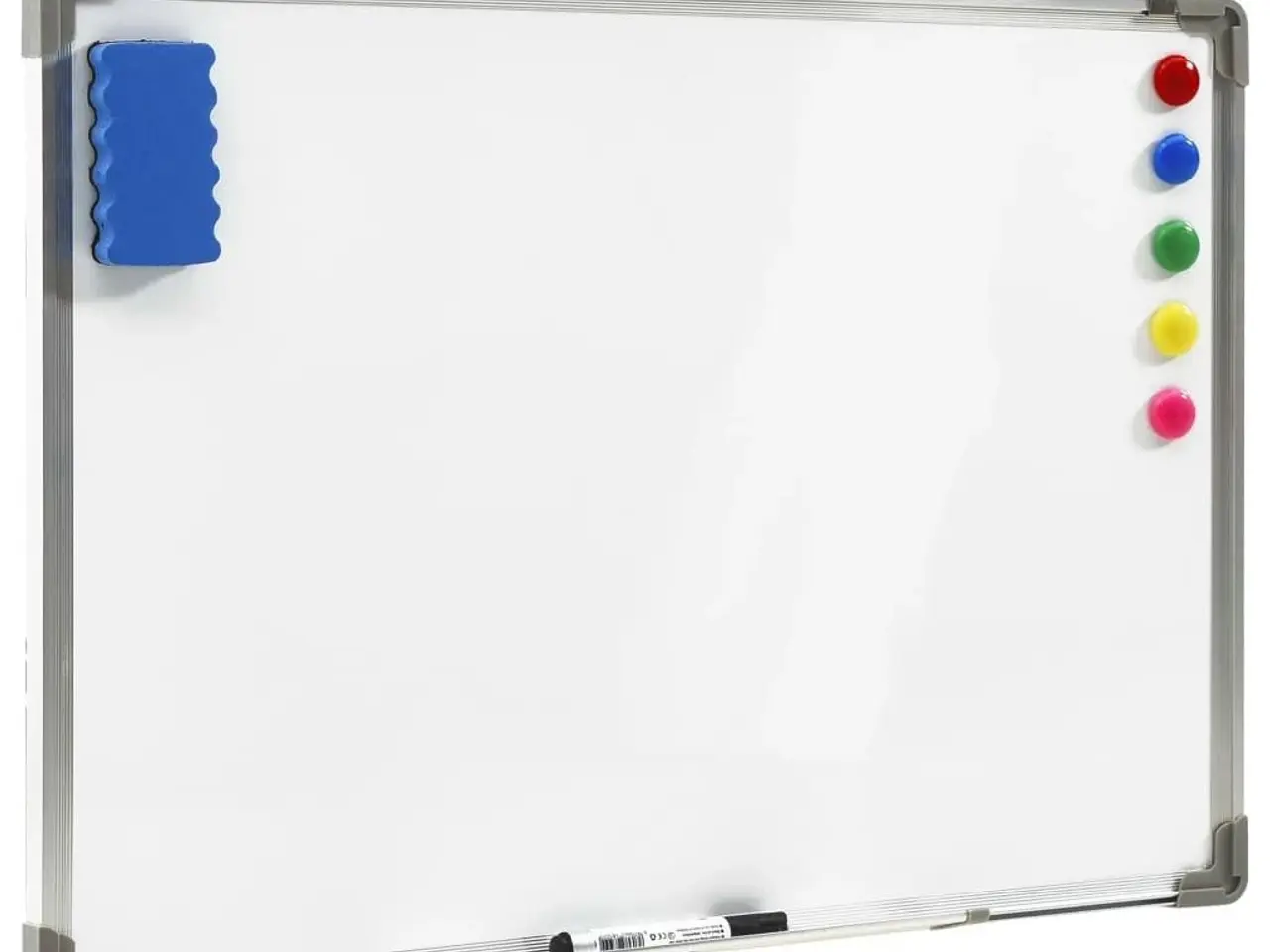 Billede 2 - Magnetisk whiteboard 90 × 60 cm - stål, hvid