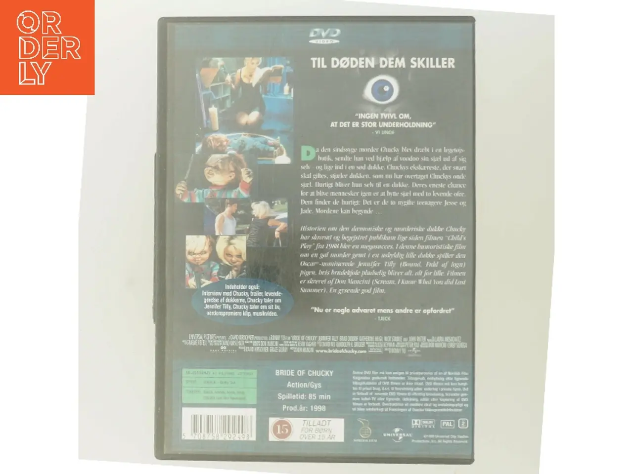 Billede 3 - Bride of Chucky med Jennifer Tilly (DVD)
