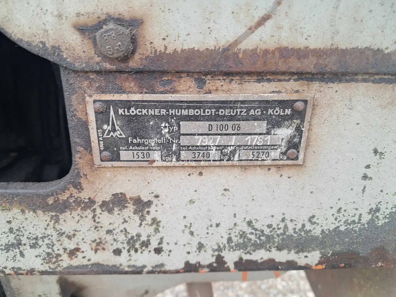Billede 2 - Deutz 100 06