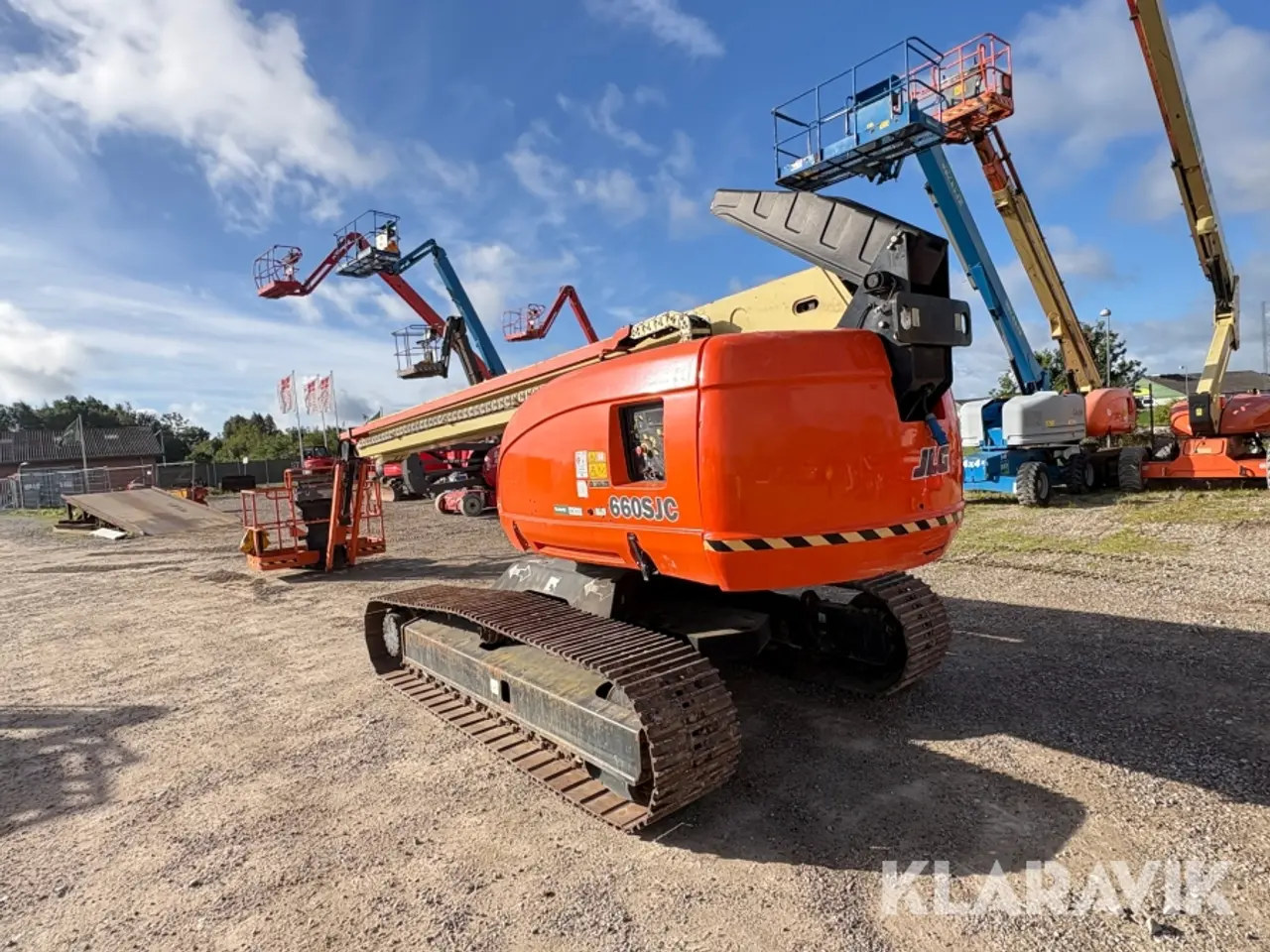 Billede 4 - Bomlift på bælter JLG 660SJC