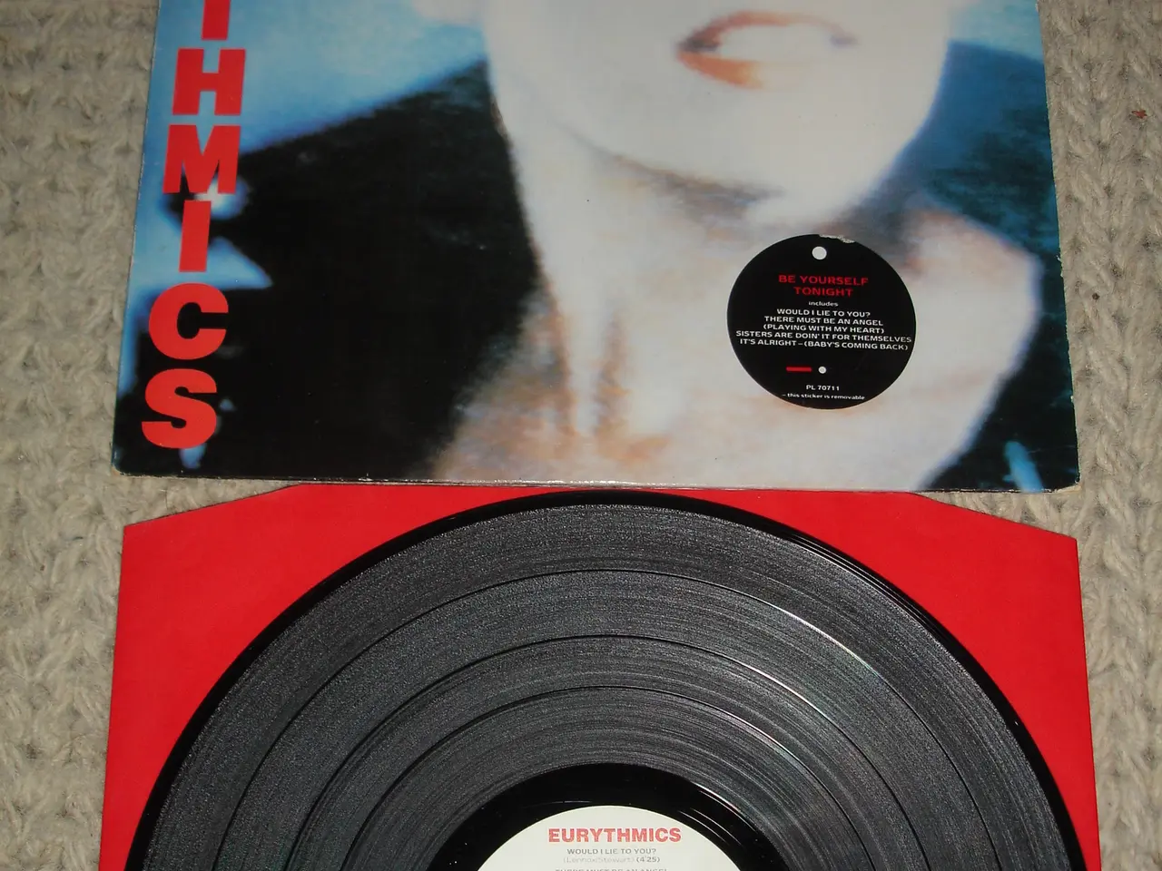 Billede 1 - (Sender gerne) Eurythmics – Be Yourself Tonight
