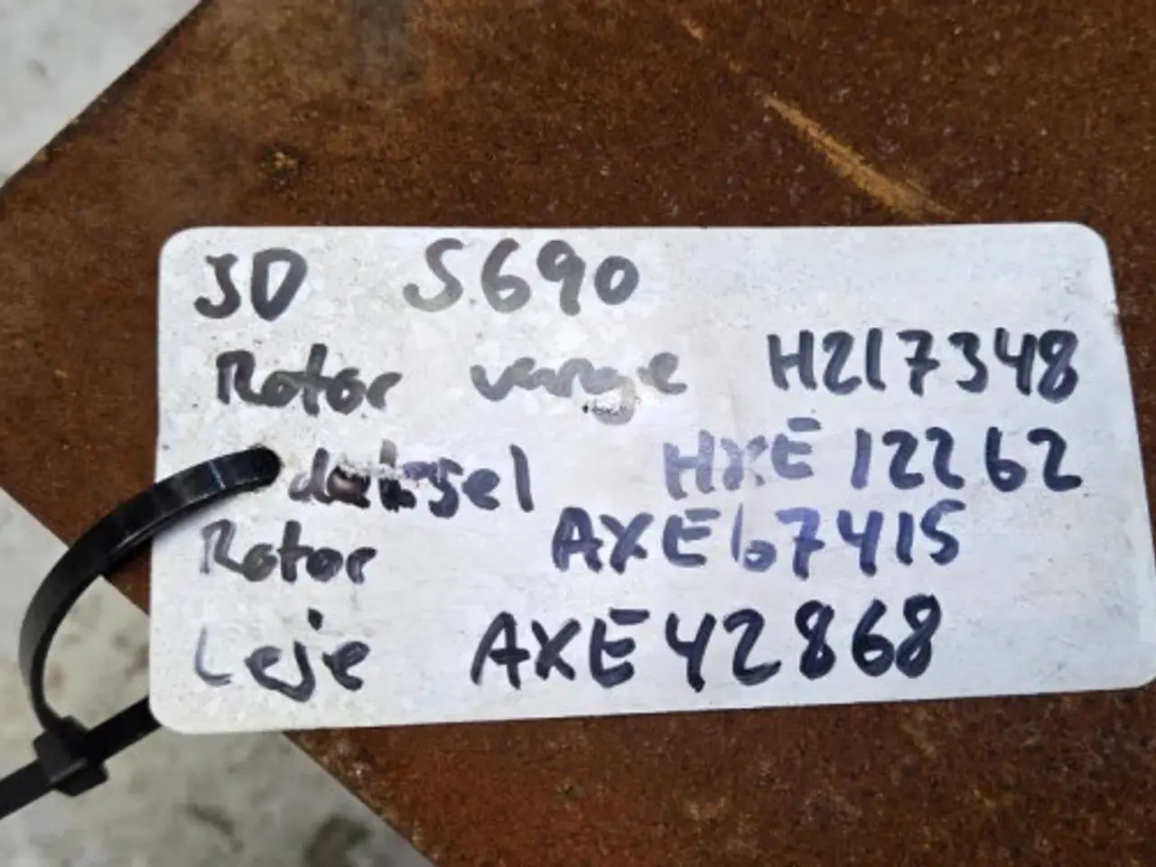 Billede 12 - John Deere S690 Rotor Vinge H217348