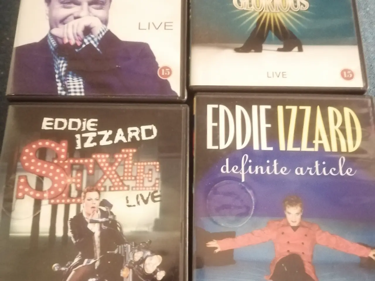 Billede 1 - 4 Fede Eddie Izzard Stand-up Shows