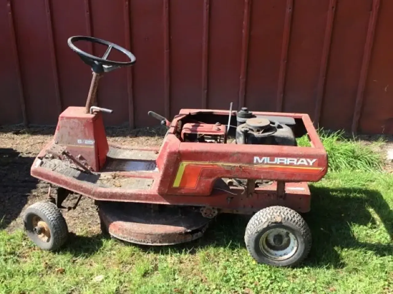 Billede 1 - Plænetraktor