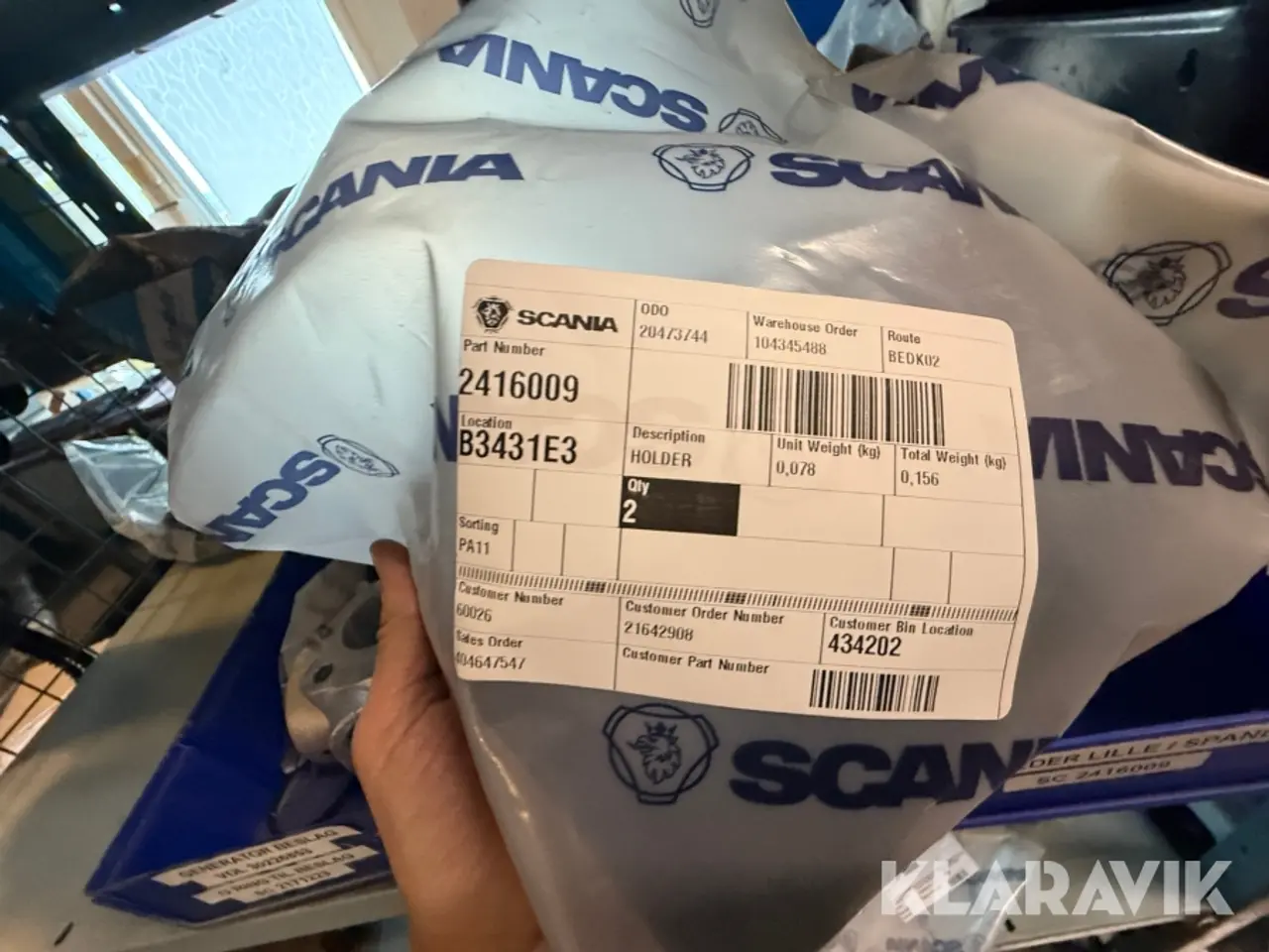 Billede 9 - Parti reservedele til busser – MAN, Volvo og Scania