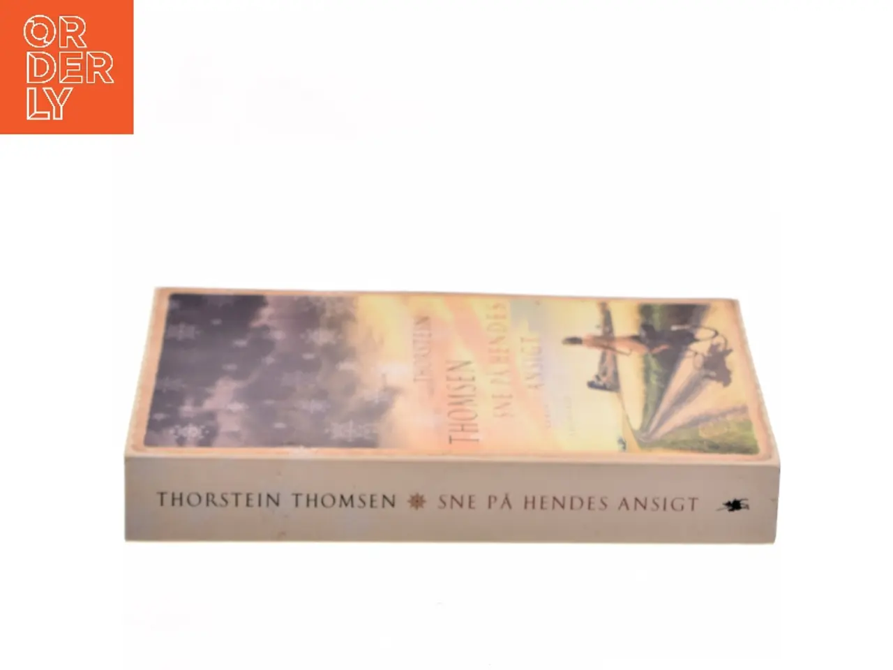 Billede 2 - Sne på hendes ansigt af Thorstein Thomsen (f. 1950) (Bog)