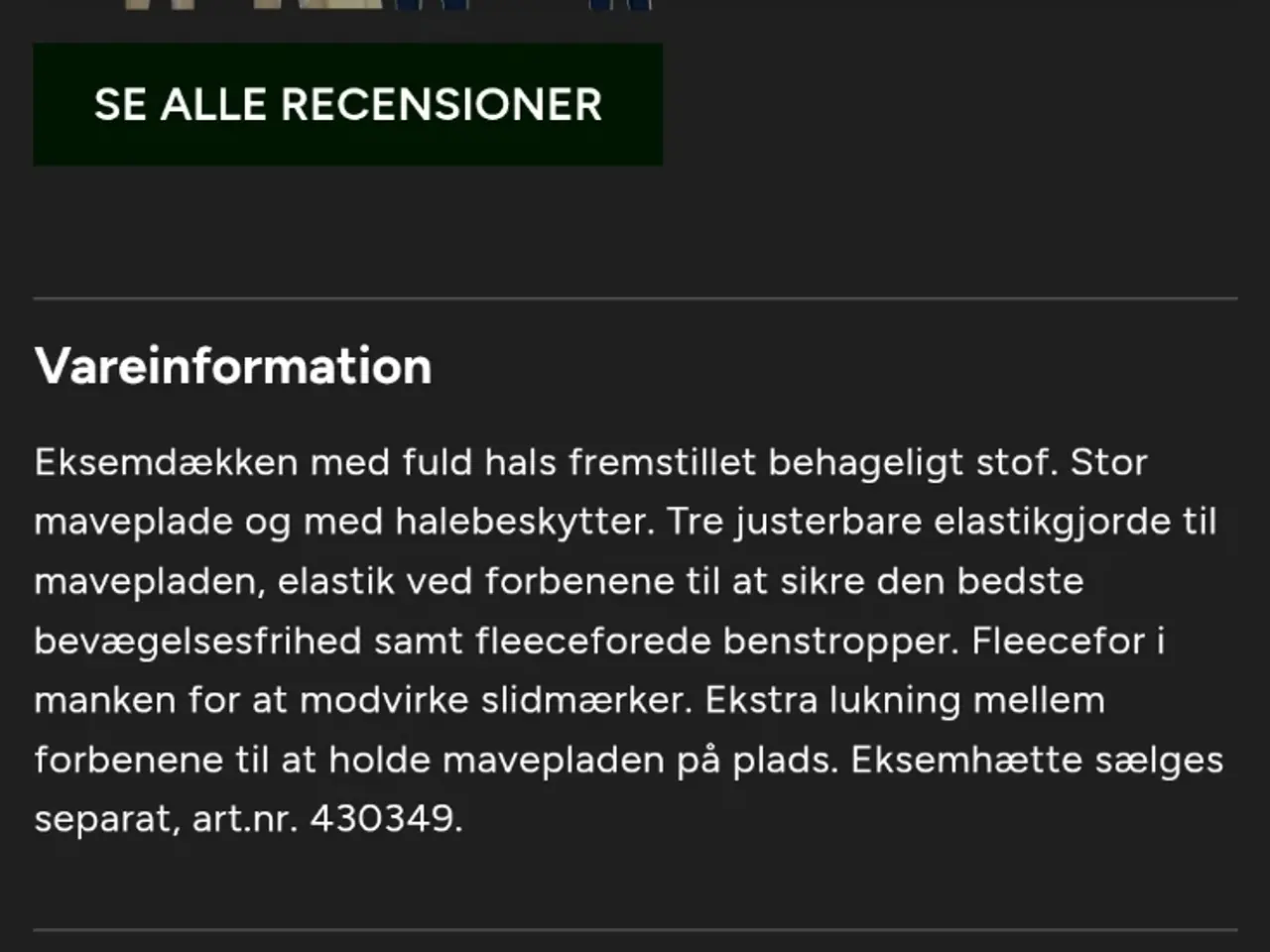 Billede 3 - Eksemsdækken str 105