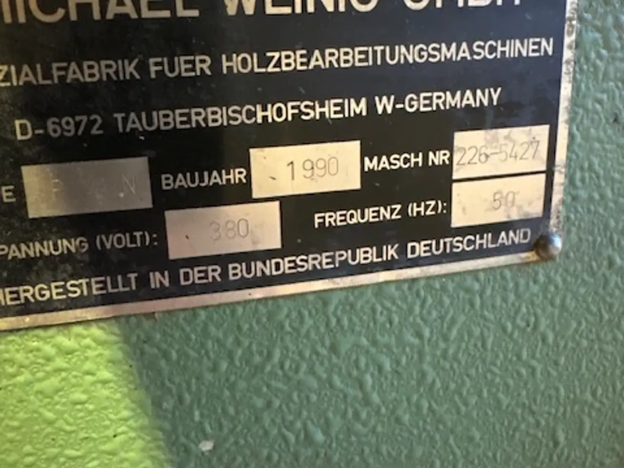 Billede 6 - WEINIG PROFIMAT 22 N Kehlemaskine
