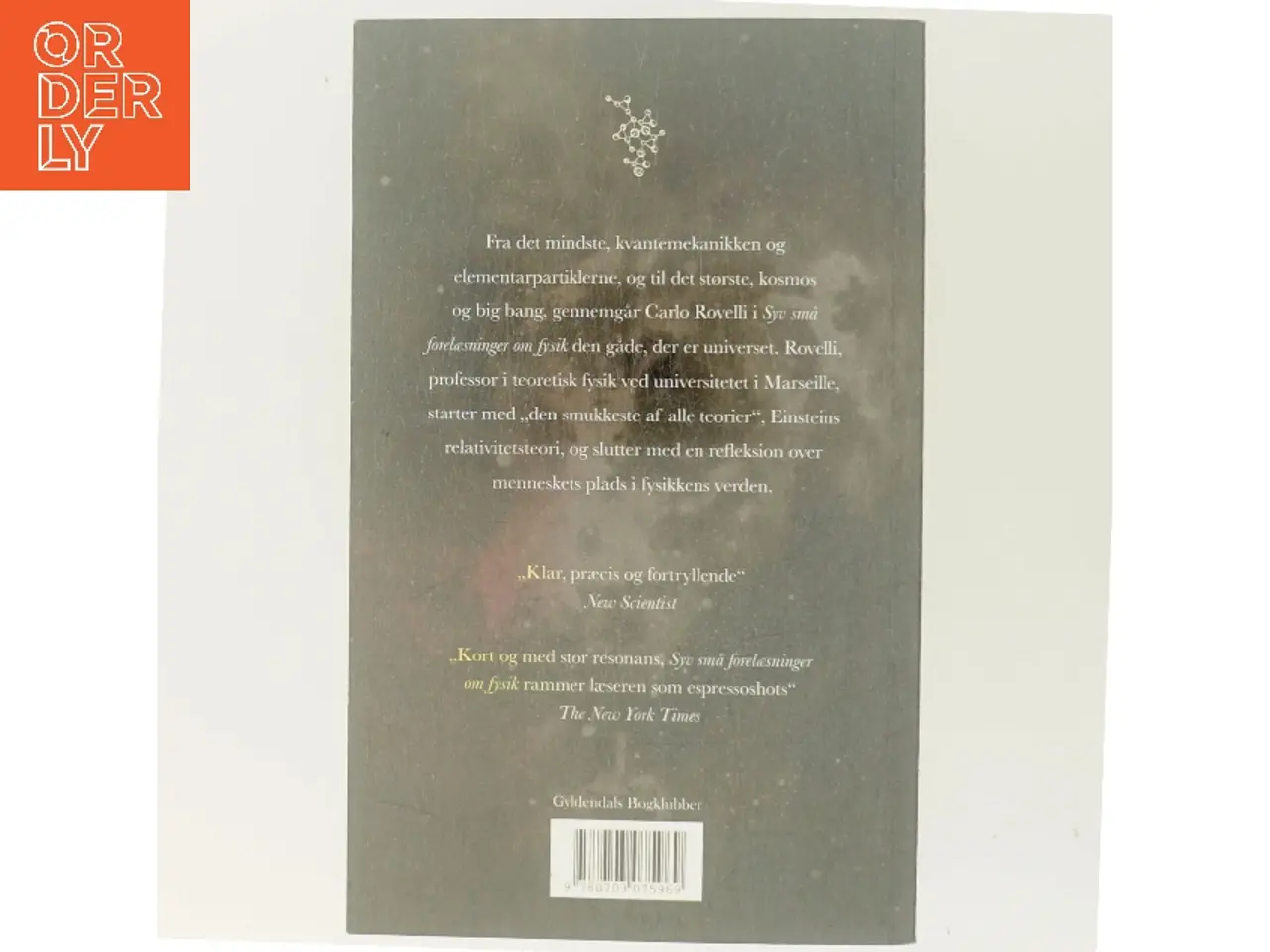 Billede 3 - Syv små forelæsninger om fysik af Carlo Rovelli (Bog)