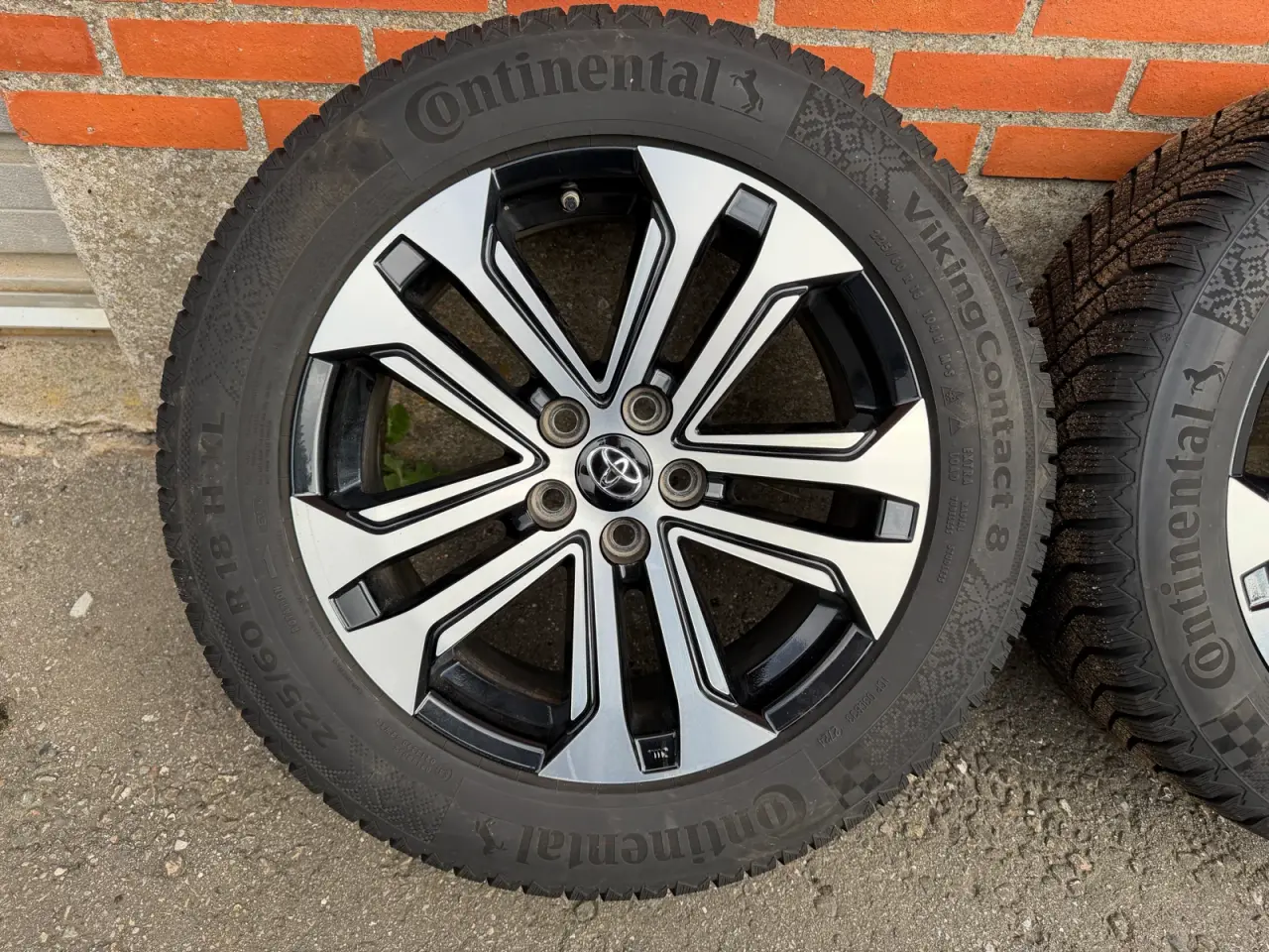 Billede 2 - Toyota rav4 original 18t fælge med vinterdæk