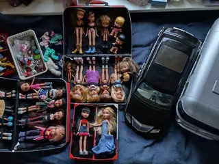 26 x Bratz dukker,10 Bratz Heste + tilbehør