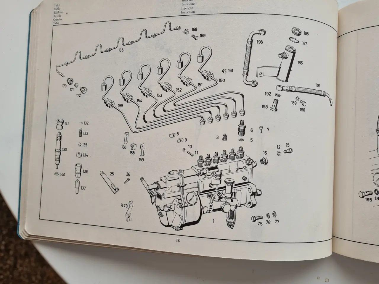 Billede 5 - Mercedes Katalog OM 352motor