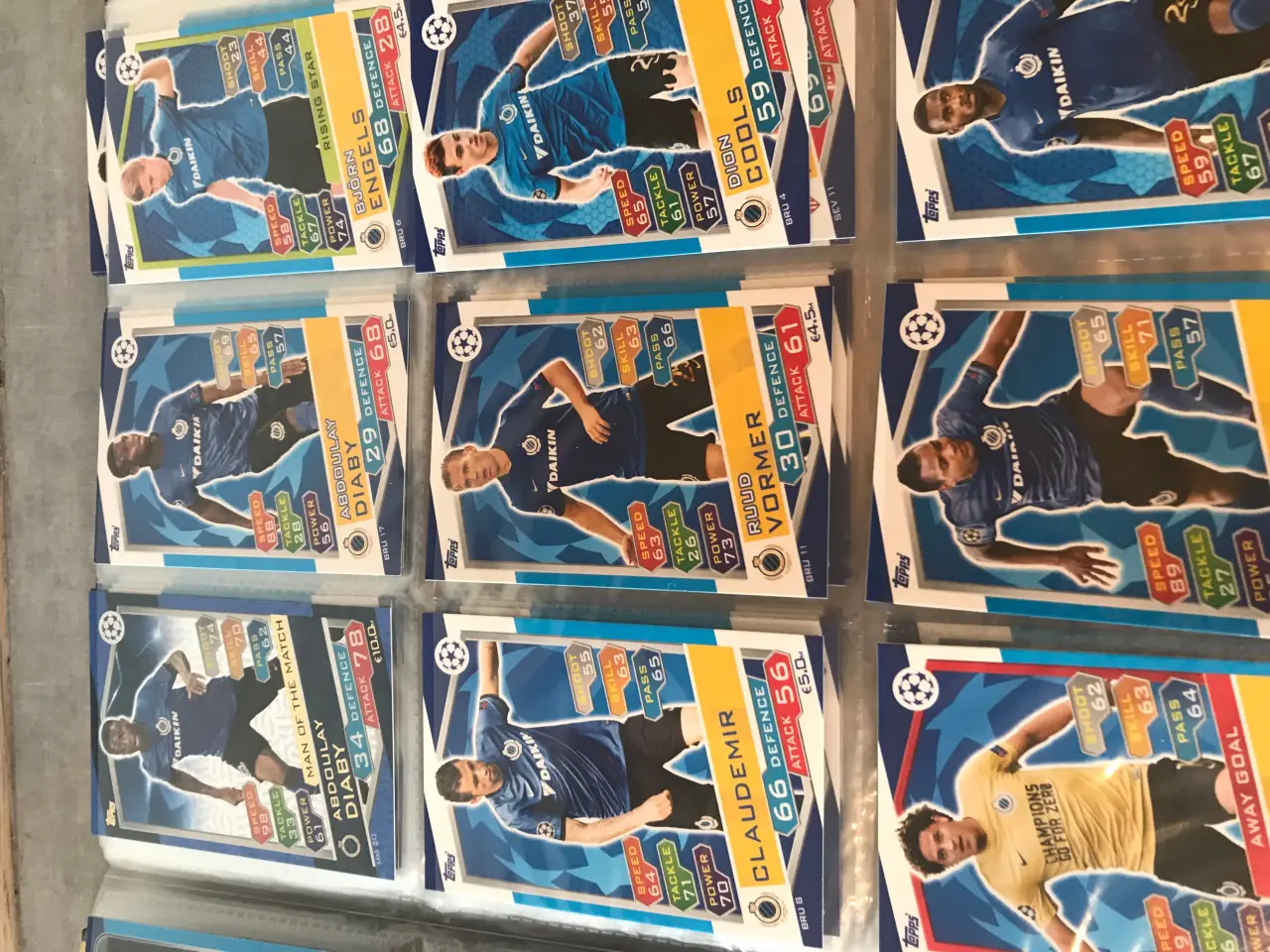 Billede 3 - Match Attax 'CL 2016/17' fodboldkort
