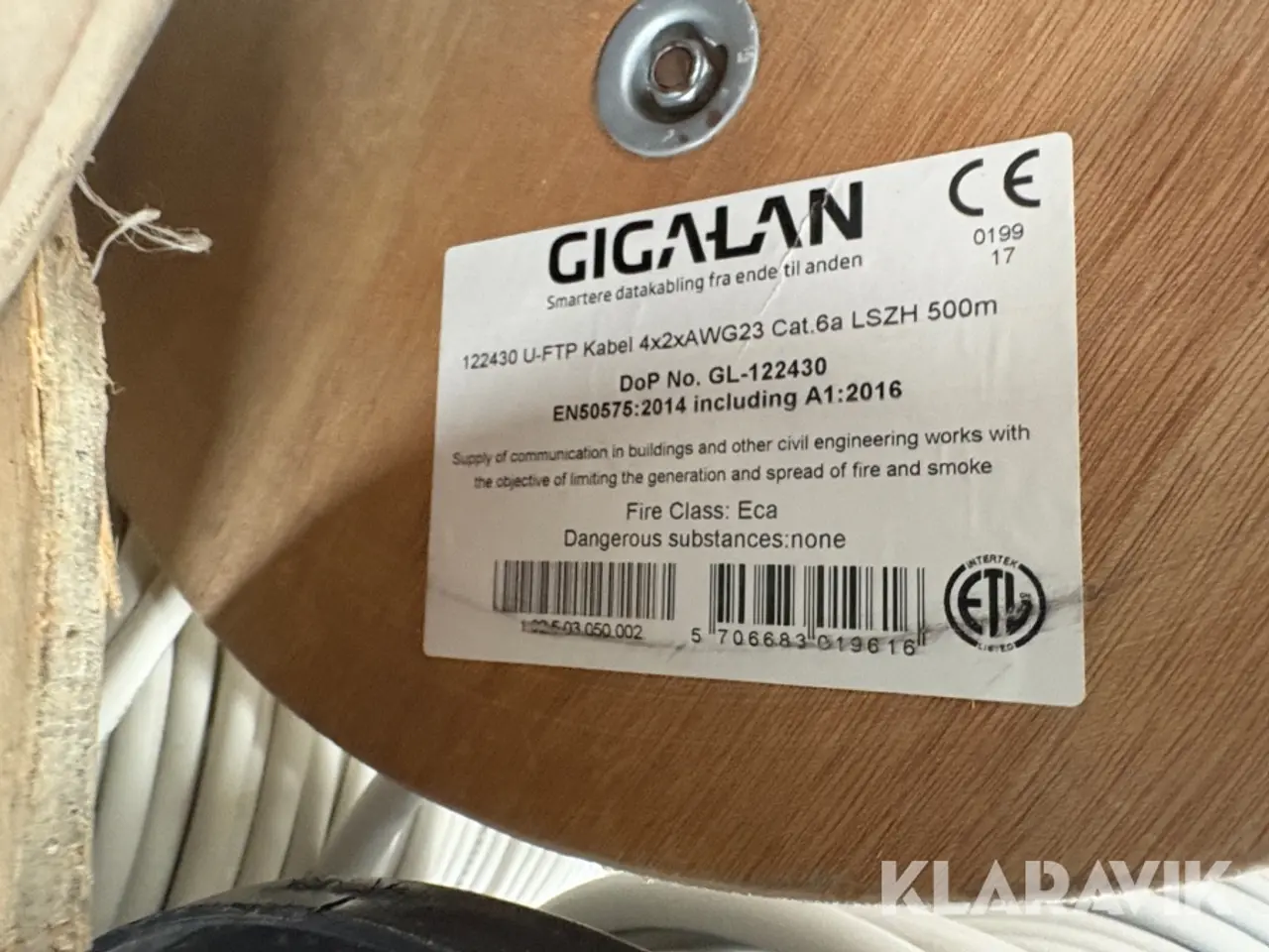 Billede 5 - Assorterede kabler og ledninger - 1 palle